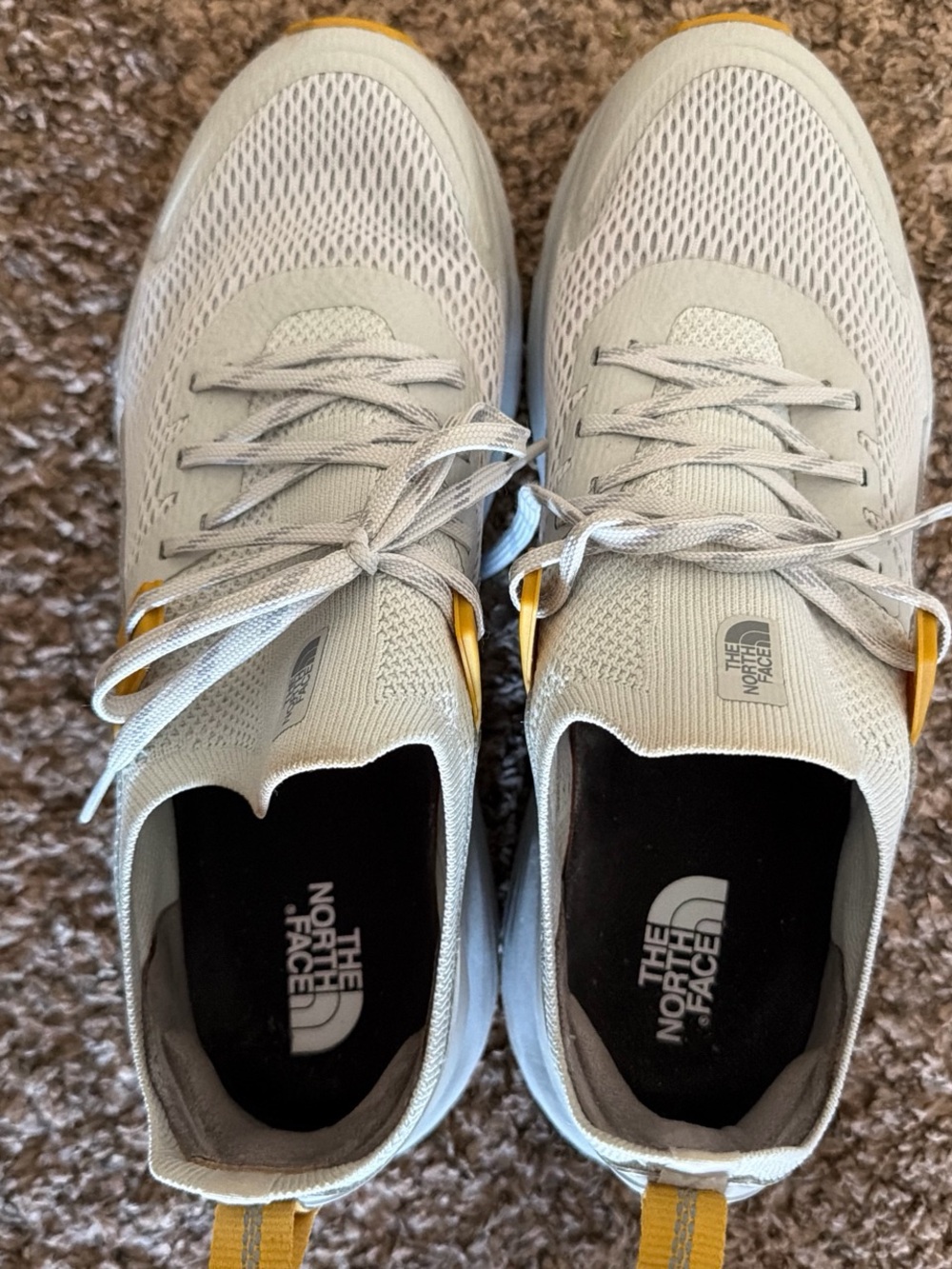 The North Face Light Gray and Black Women's Sneaker